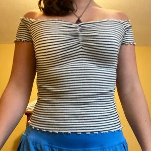 off the shoulder top